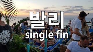 발리 최고의 비치클럽 싱글핀(single fin) 영상~!!