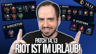 Riot geht in den URLAUB - Patch geht 3 Wochen! | Patch Notes 14.13 Rundown von Johnny