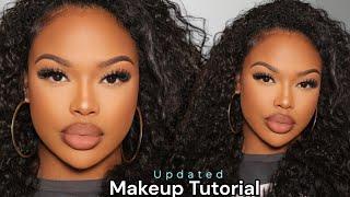 UPDATED SOFT MATTE MAKEUP TUTORIAL | SWEAT PROOF, OIL PROOF, FLAWLESS MAKEUP