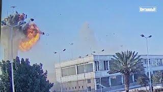Moment of Israeli strike on Sanaa airport tower  | VOA News