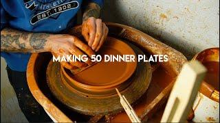 Throwing 50 Dinner Plates - My Pottery Journey