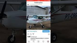 Cessna 150 da Rocket sempre pega fácil