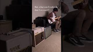 What can Fender do that Vox CAN'T? #fender #vox #comparison #stratocaster