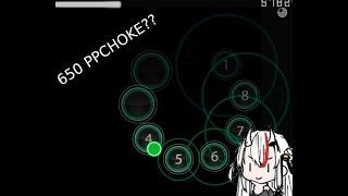When your first 500pp play it's a 600pp choke