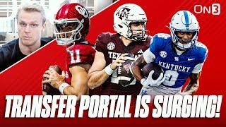 CFB Transfer Portal SURGING | Potential Spots for QBs Jackson Arnold, Conner Weigman |+ WR Market