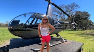 MY FIRST TIME FLYING A HELICOPTER!