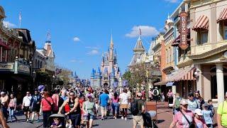 Magic Kingdom Main Street USA 2025 Tour & Walkthrough in 4K | Walt Disney World February 2025