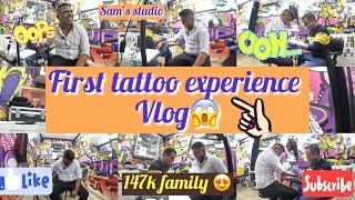 FIRST TATTOO EXPERIENCE VLOG |VLOG|TATTOO|DEHRADUN| #vlog #tattoo #trending