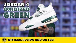 Air Jordan 4 'Oxidized Green' In Depth Review and On Feet.