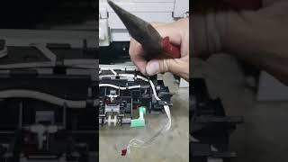 How to replace printer Brother MFC-7360 upper fuser roller - part 1 of 2