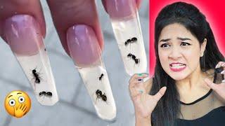 Reacting to *Weirdest* NAIL ARTs That Make You *Crazy*  *OMG* Reaction 
