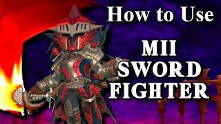 How To Use Mii Swordfighter