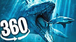 VR 360 SEA MONSTERS ROLLER COASTER | Virtual Reality Experience