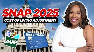 PANDEMIC EBT: “BIG" 2025 COST OF LIVING ADJUSTMENT (COLA) IN OCT + 300 CHILD TAX CREDIT & $120 S-EBT