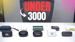 Ranking Top 5 True Wireless Earbuds Under 3000 ️️ 5 Best Earbuds Under 3000 in 2023 ️️