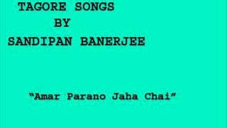 tagore songs by sandipan banerjee