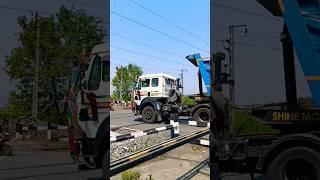 Ashok Leyland Truck at railgate #shorts