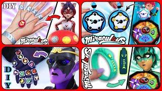 DIY Tutorial NEW Miraculouses Ladybug COMPILATION | Make TIGER | SNAKE | RABBIT and MONARCH RINGS