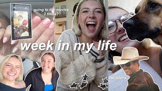 week in my life!️ (movies, nails, filming vids, hauls)