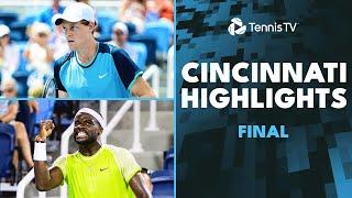 Jannik Sinner vs Frances Tiafoe For The Crown  | Cincinnati 2024 Final Highlights