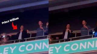 Prince William Dancing and Vibing At Taylor Swift's The Eras Tour Wembley Concert