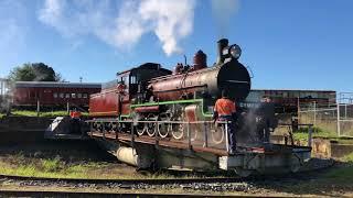 Turning a Steam Locomotive