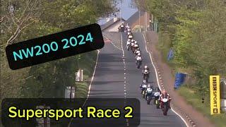 Supersport race 2  Todd fighting hard for this one  #racing #highlights