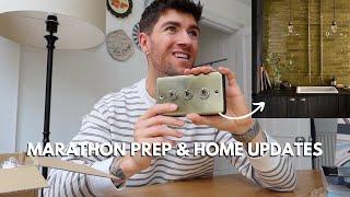 GETTING READY FOR THE LONDON MARATHON & EXCITING HOME UPDATES | WEEKEND VLOG