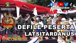 DEFILE PESERTA - LATSITARDANUS XLII 2022 E18 - BATALYON ARKANA SATRIADHARMA