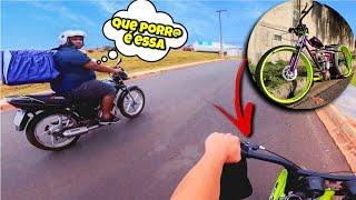 ROLÊ com a MOTORIZADA na RUA chama muita ️ATENÇÃO️ | motorizando