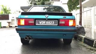 BMW E30 323i cold start!