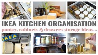 IKEA KITCHEN STORAGE & ORGANIZATION IDEAS ***NEW SMALL SPACE SOLUTIONS*** || THE SUNDAY STYLIST