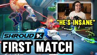 Shroud Reacts To First Games of His New Team | SHROUD-X
