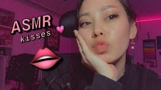 ASMR  3 Types of Kïsses with Relaxing Hand Movements [Regular, Bubble, Wët Kïsses]