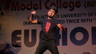 Freestyle dance showcase by students of Model College