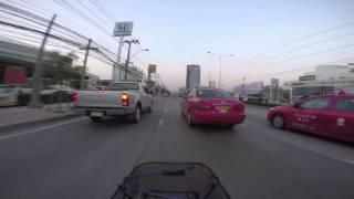 Bangkok GoPro Motorbike: From On Nut to Pattanakarn Intersection