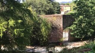 Tuscany Treasures Lucca Italy walls that protect the city- it is a park up there!