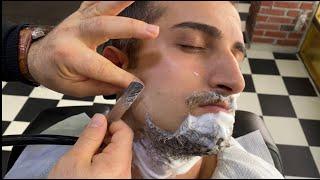 Asmr Barber Beard Cut • Asmr Head Massage • Sakal traşı •Beard shave