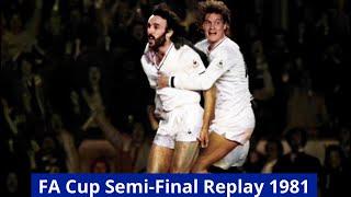 Tottenham Hotspur 3-0 Wolverhampton Wanderers - FA Cup Semi-Final Replay 1980/81