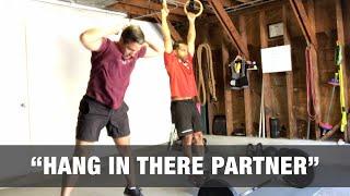 "HANG IN THERE PARTNER" Garage WOD - 20 minute EMOM