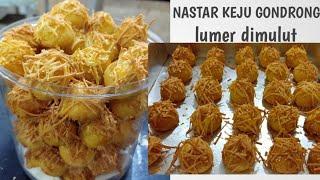 Resep Nastar Keju Gondrong Lumer Di Mulut, Rasa Premium||Kue Lebaran@dapurmakrin