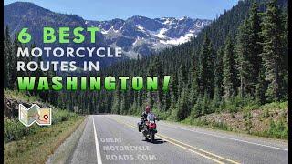 Washington Motorcycle Rides | Top 6 Routes!