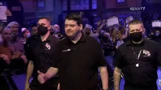 Peter Hudson Walk on - World Darts Championship 2022 Round 1