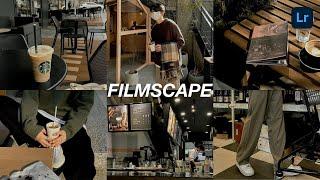 Filmscape Vivid Film Aesthetic Preset - Free Lightroom Mobile Vintage Tone Preset Free Download