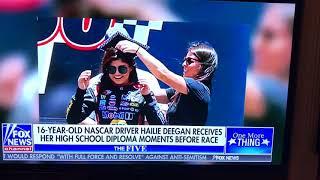 Hailie Deegan featured on Fox News - The Five