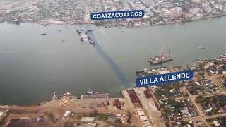 El primer túnel sumergido de Latinoamérica, en Coatzacoalcos, México