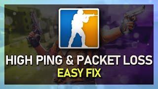 CSGO - How To Fix High Ping & Packet Loss!