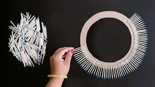 Beautiful Wall Hanging Craft Using Match Sticks and Paper / Home Decoration Ideas / DIY Wall Decor