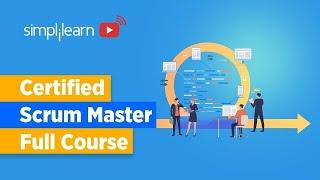 Certified Scrum Master Full Course | Scrum Master Training | Scrum Master Course | Simplilearn