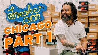 Buying the best moving shoes at Urban Necessities. 6 figure spending at Sneakercon Chicago 2019